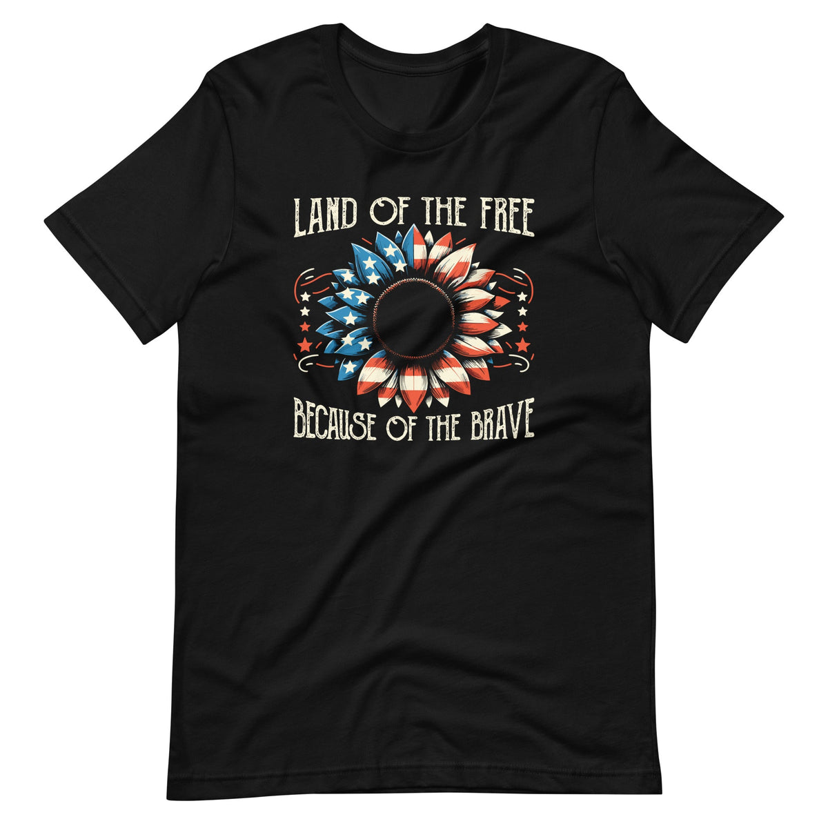 Land Of The Free Because Of Brave Sunflower Memorial Day product image 2
