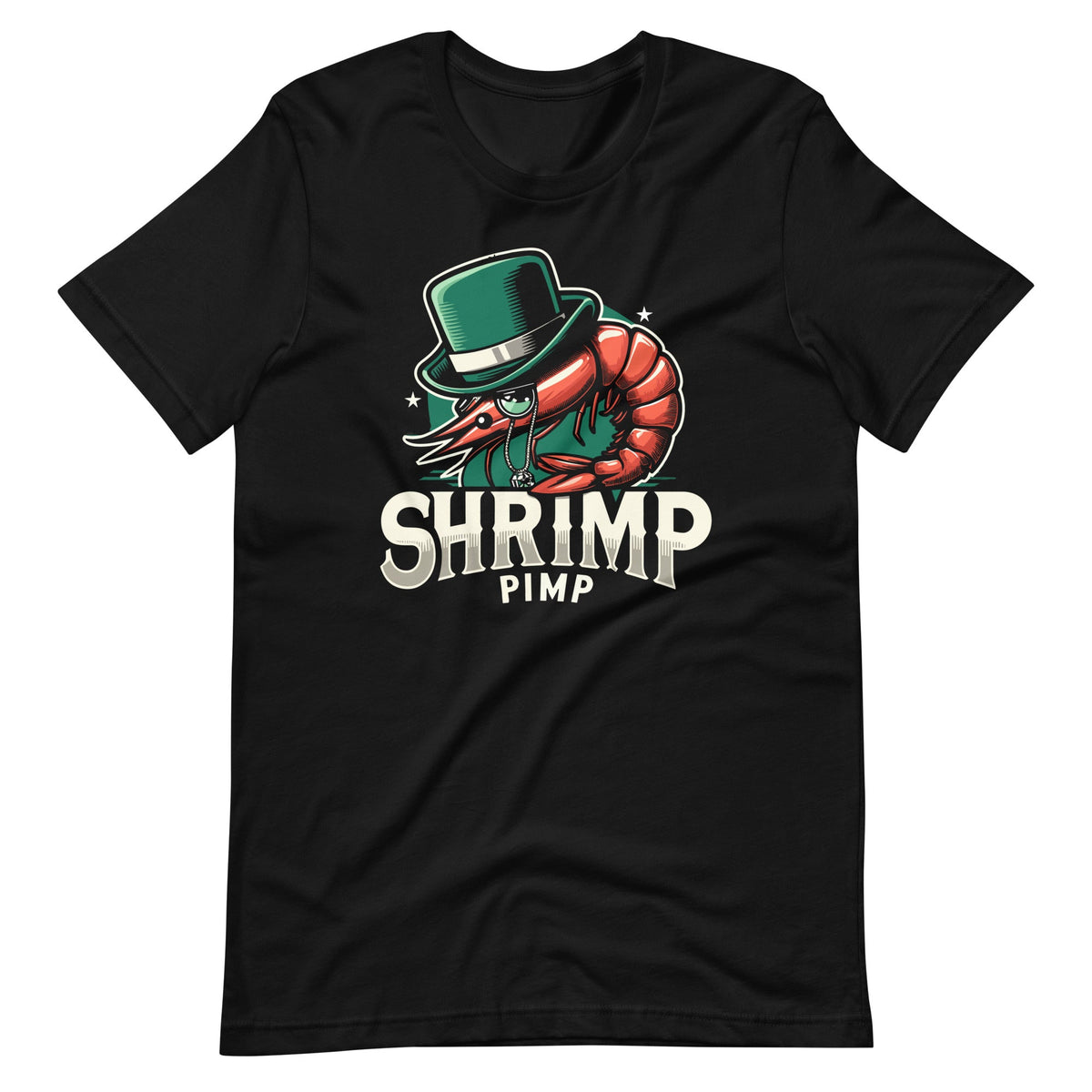 Shrimp Seafood Pimp Funny Shrimps Lover Unisex T-Shirt product image 2
