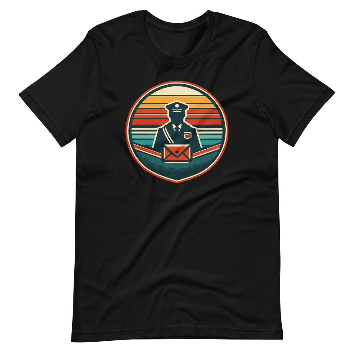 Mailman Postal Worker Sunset Vintage Retro Mail Carrier product image 2