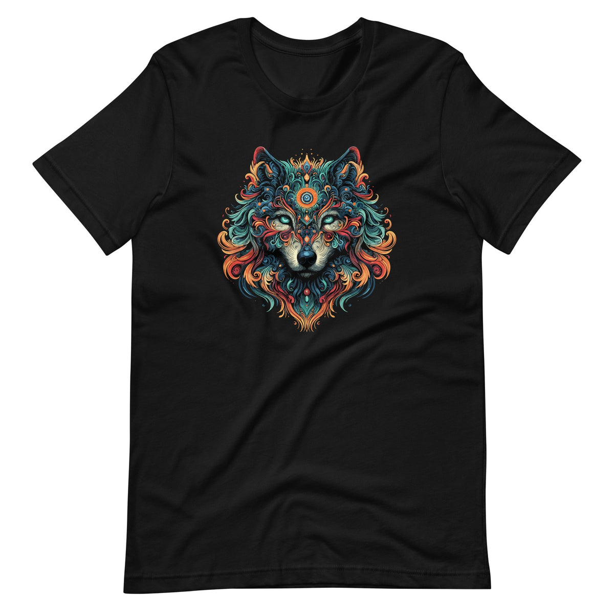 Fractal Wolf Spirit Animal Psychedelic Third Eye Awakening product image 2