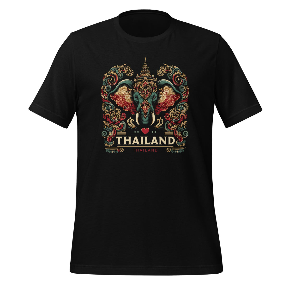I Love Thailand Elephant Souvenir Vacation Trip Unisex product image 1