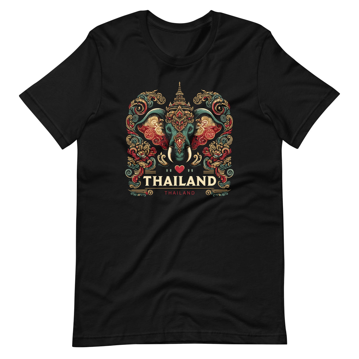 I Love Thailand Elephant Souvenir Vacation Trip Unisex product image 2