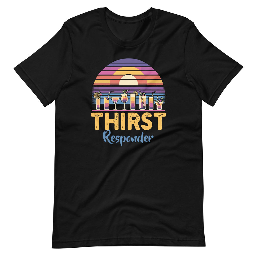 Thirst A Responder Funny Bartender Barista Drinking Unisex product image 2