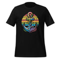 Rainbow Color Boat Anchor LGBTQ Gay Pride Support Captain product image 1