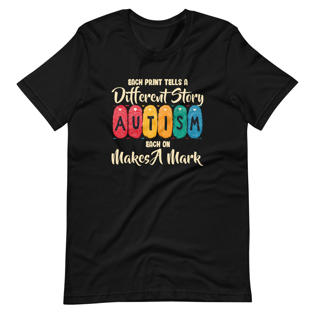Each Print Tells A Different Story Fingerprint Autism product image 2