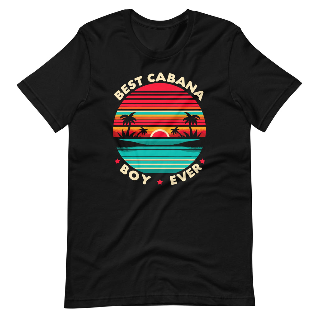 Colorful Sunset Palm Tree Best Cabana Boy Ever Unisex product image 2