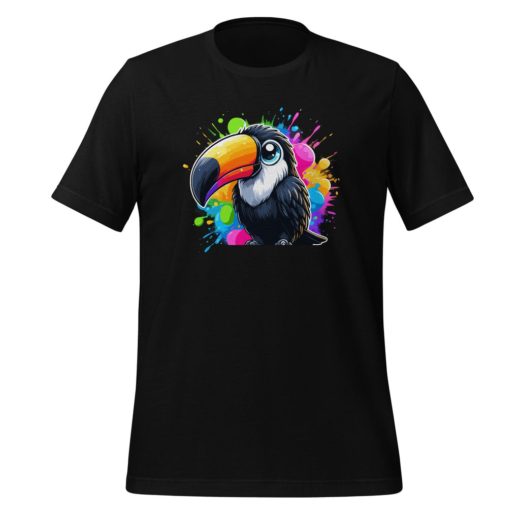 Small Toucan With Colorful Splashes Paint Bird Animal Lover product image 1