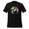Small Toucan With Colorful Splashes Paint Bird Animal Lover product image 1