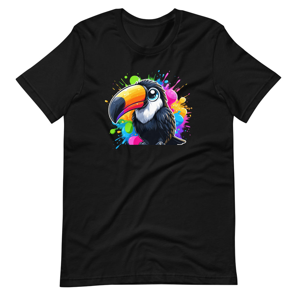 Small Toucan With Colorful Splashes Paint Bird Animal Lover product image 2