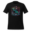 Disk Jockey Cool T-Rex Dinosaur Music DJ Unisex T-Shirt product image 1