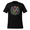 Floral Bird Otomi Mexican Embroidery Style Mexicano Unisex product image 1