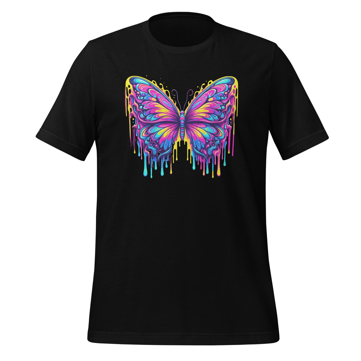 Psychedelic Butterfly Trippy Insect Vaporwave Art Unisex product image 1