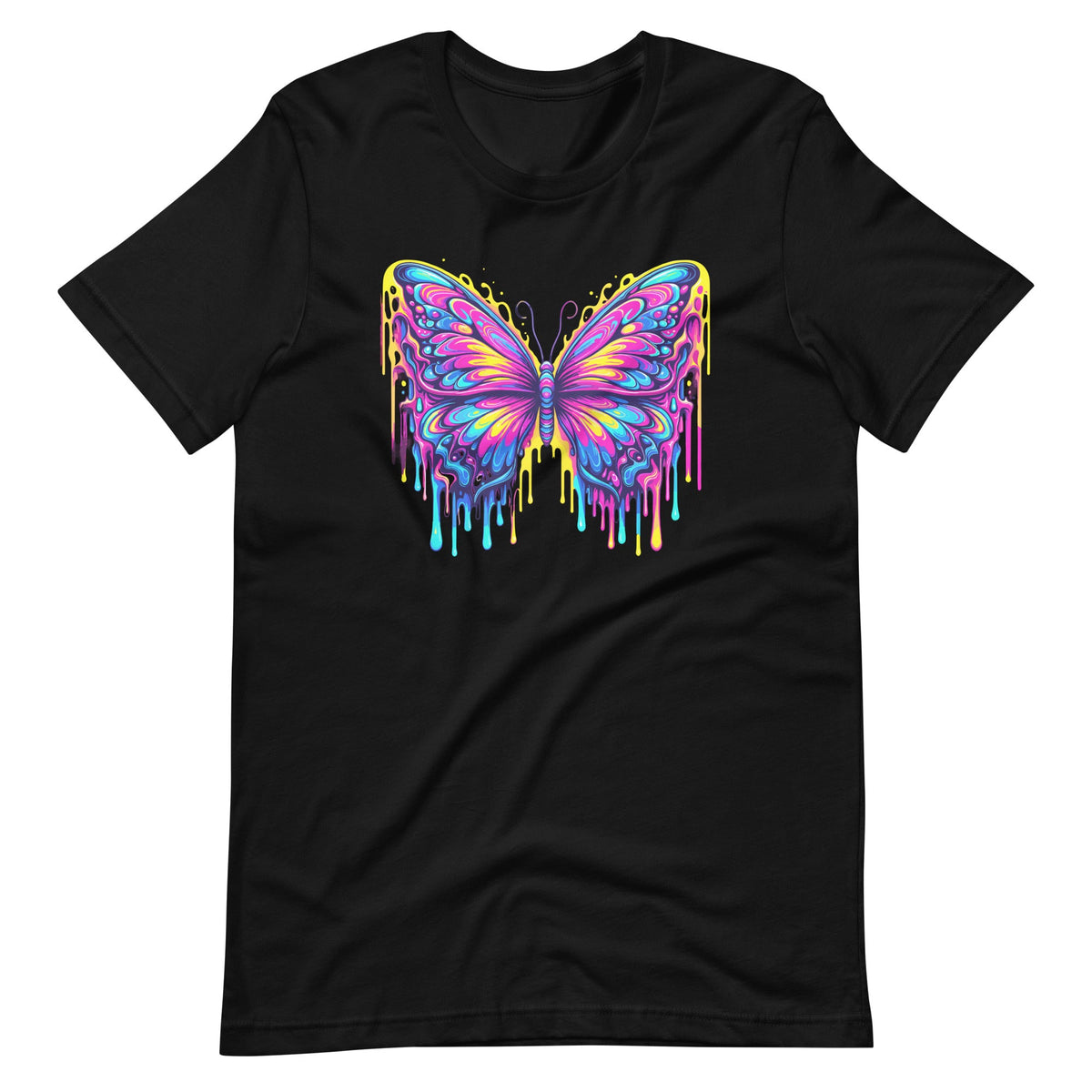 Psychedelic Butterfly Trippy Insect Vaporwave Art Unisex product image 2