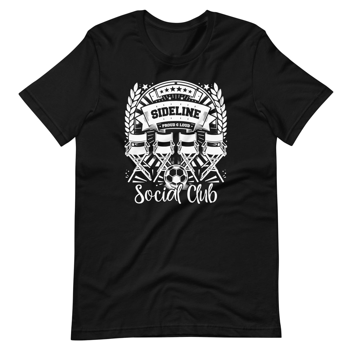 Sideline Social Club Spending Weekends Funny Soccer Unisex product image 2