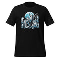 Sitting Wolf Literally Me Funny Meme Art Unisex T-Shirt product image 1