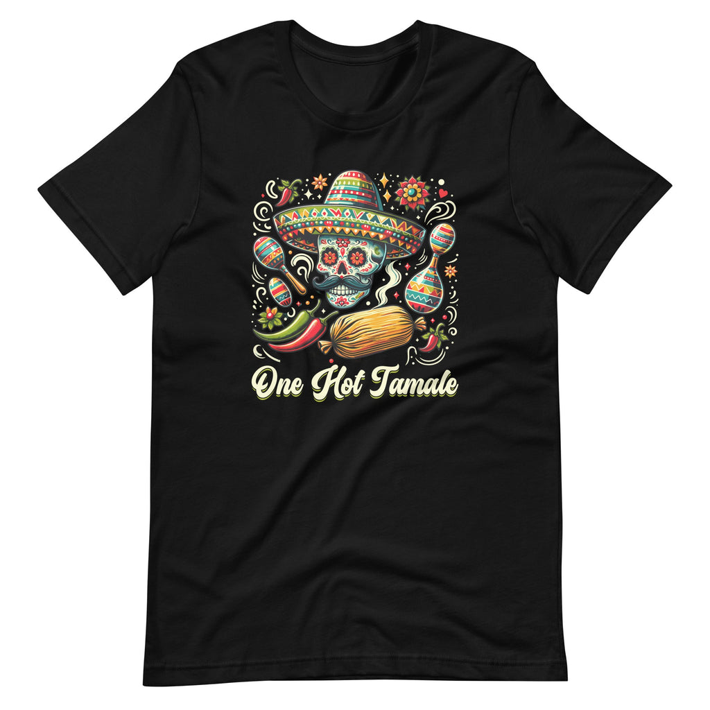 Funny Cinco De Mayo Hot Tamale Mexican Food Unisex T-Shirt product image 2
