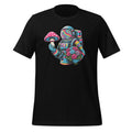 Trippy Astronaut Art Space Traveller Mushroom Unisex T-Shirt product image 1