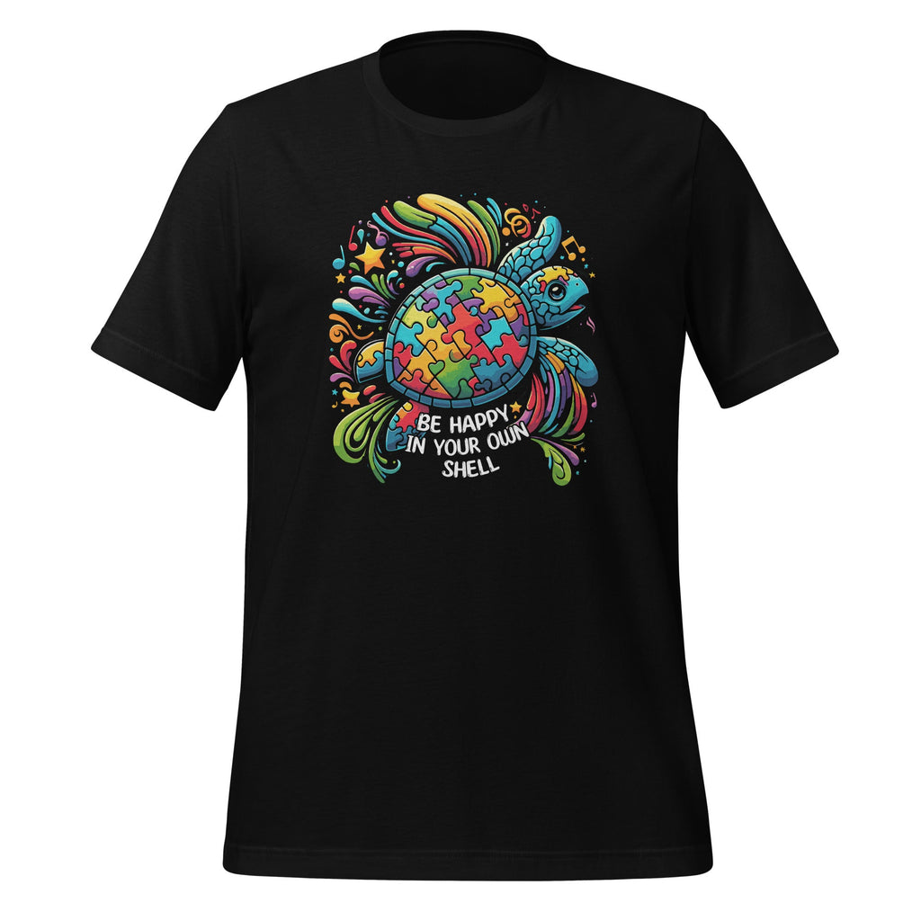 Puzzle Turtle Be Happy In Your Own Shell Autism Awareness product image 1