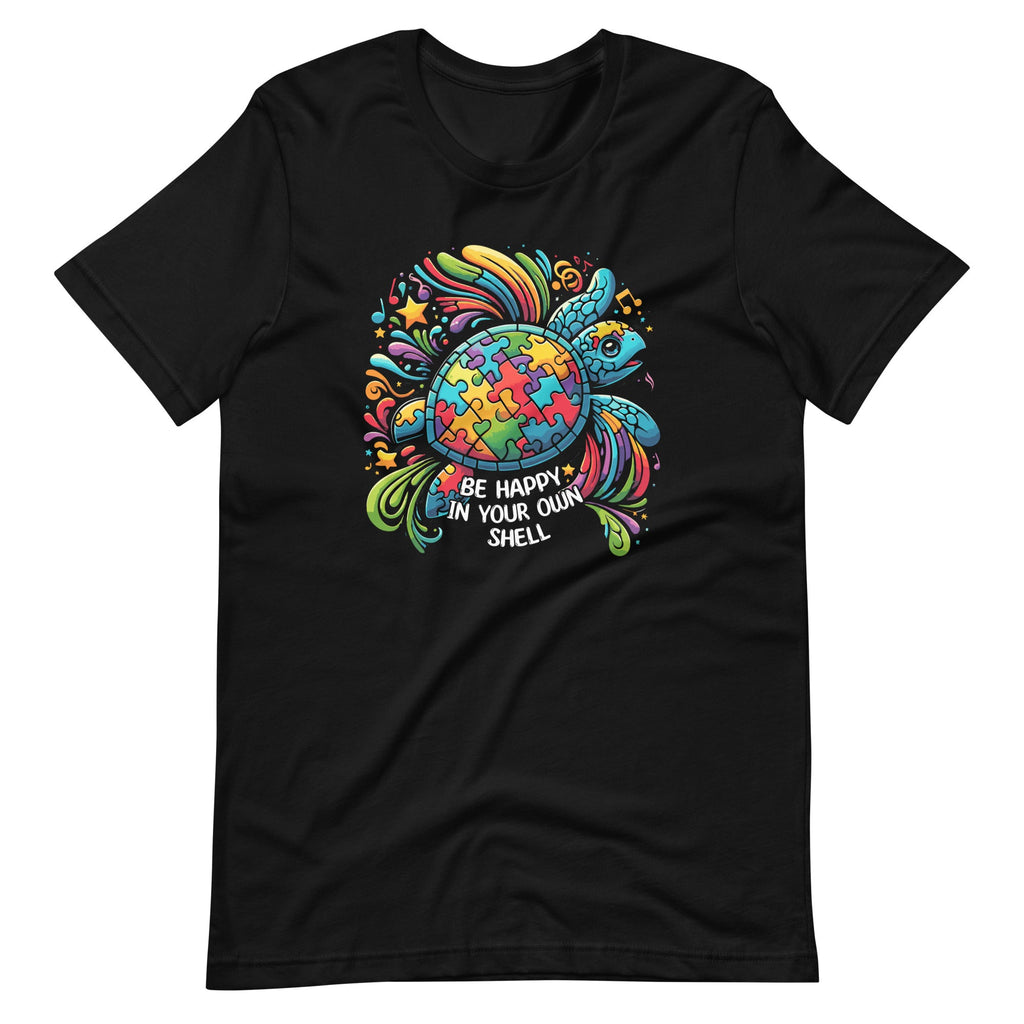 Puzzle Turtle Be Happy In Your Own Shell Autism Awareness product image 2
