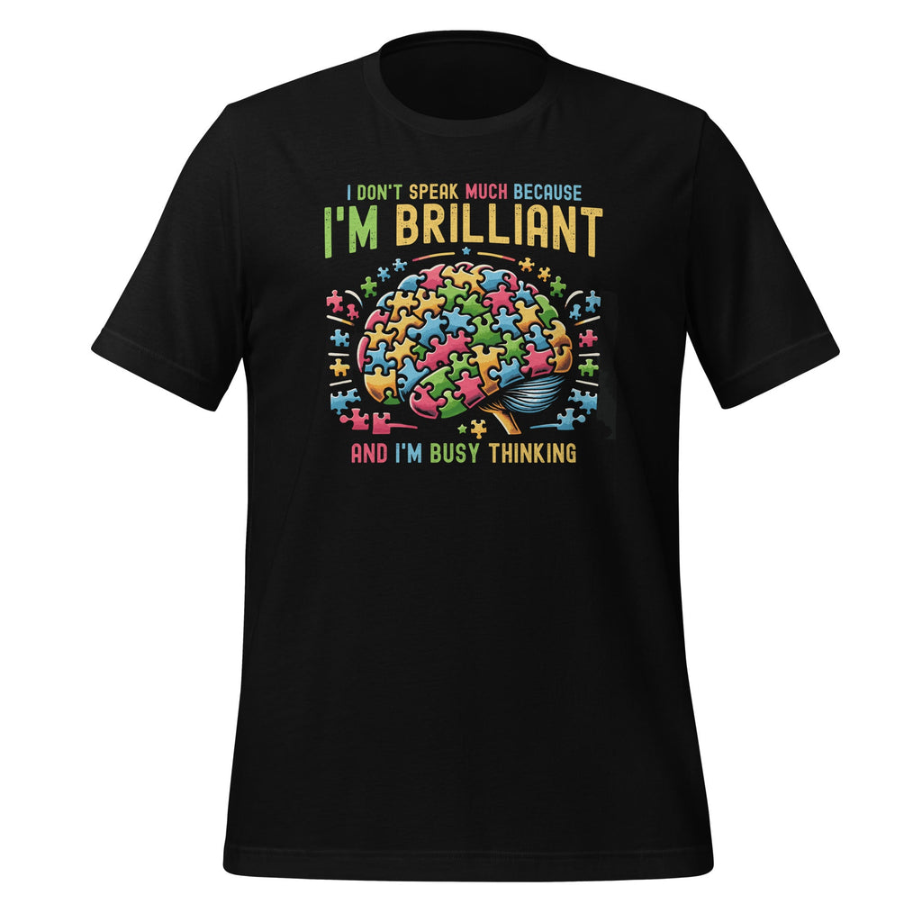 I Dont Speak Much Brilliant Autism Autistic Boys Girls product image 1