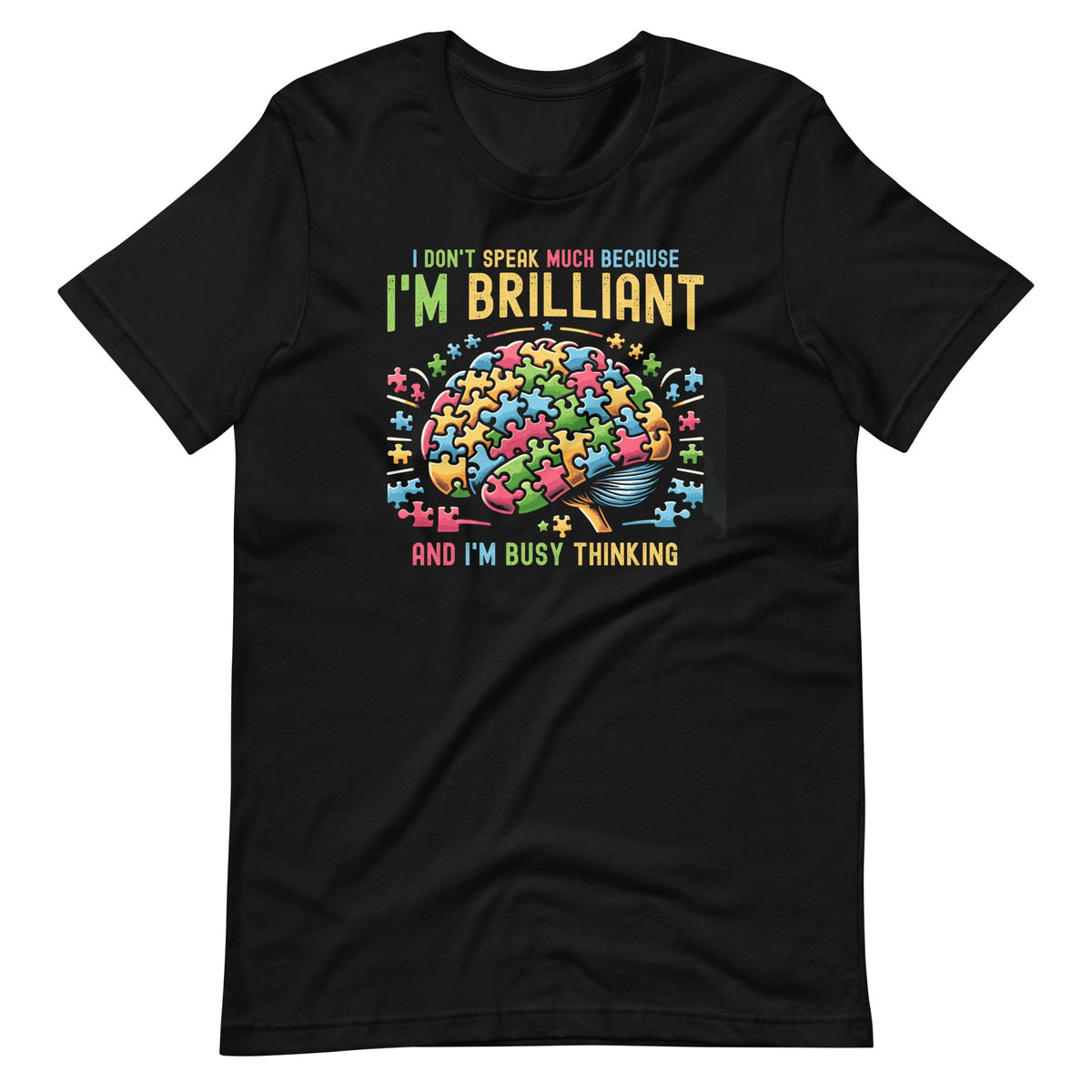 I Dont Speak Much Brilliant Autism Autistic Boys Girls product image 2