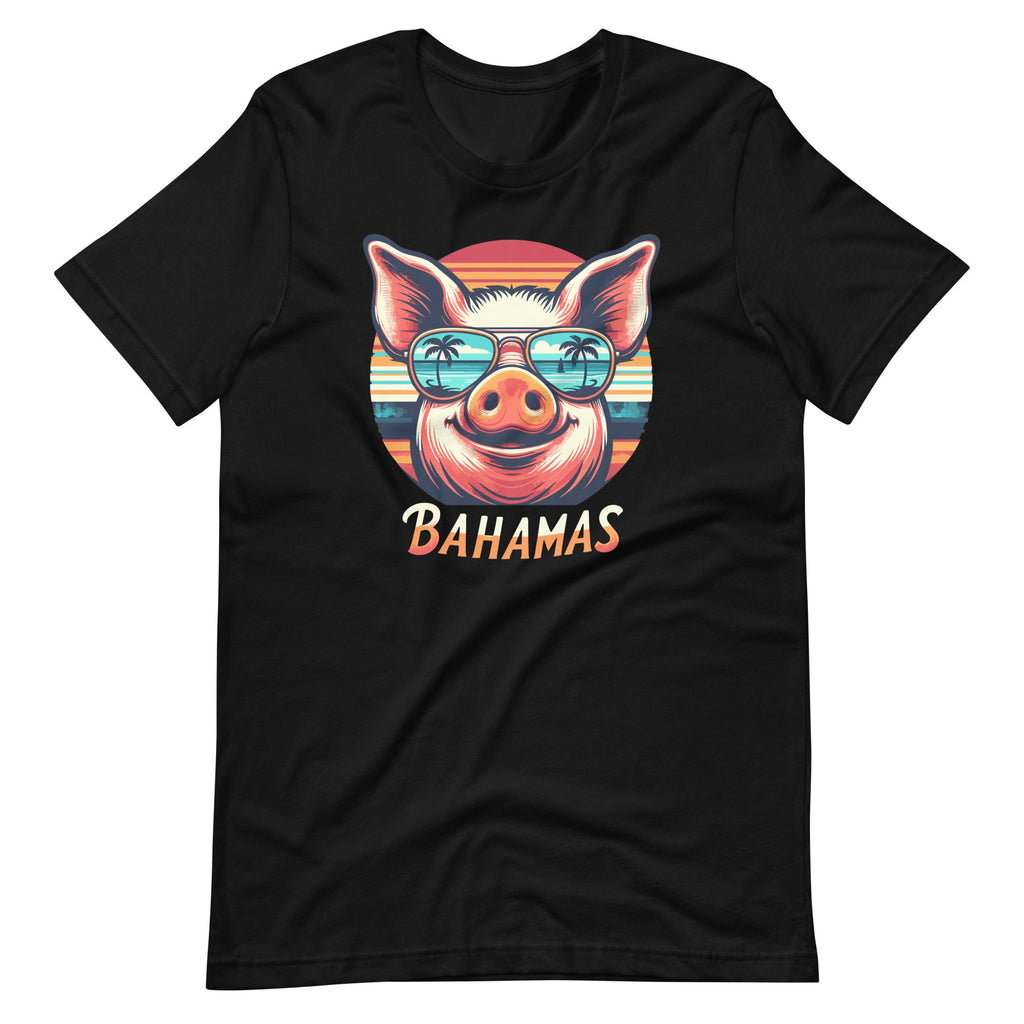 Retro Bahamas Pig Souvenir Family Vacation Trip Unisex product image 2