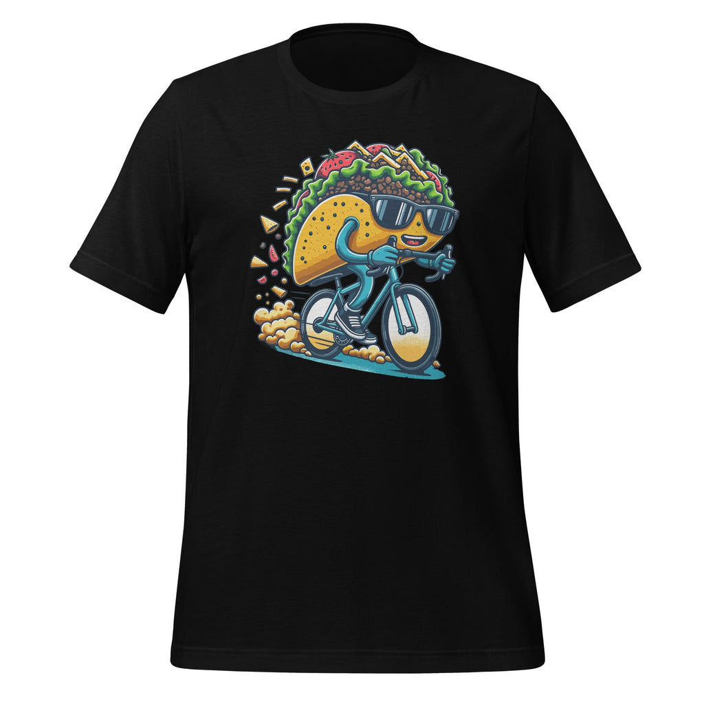 Cycling Tacos Road Bike Bicycle Cyclist Unisex T-Shirt product image 1
