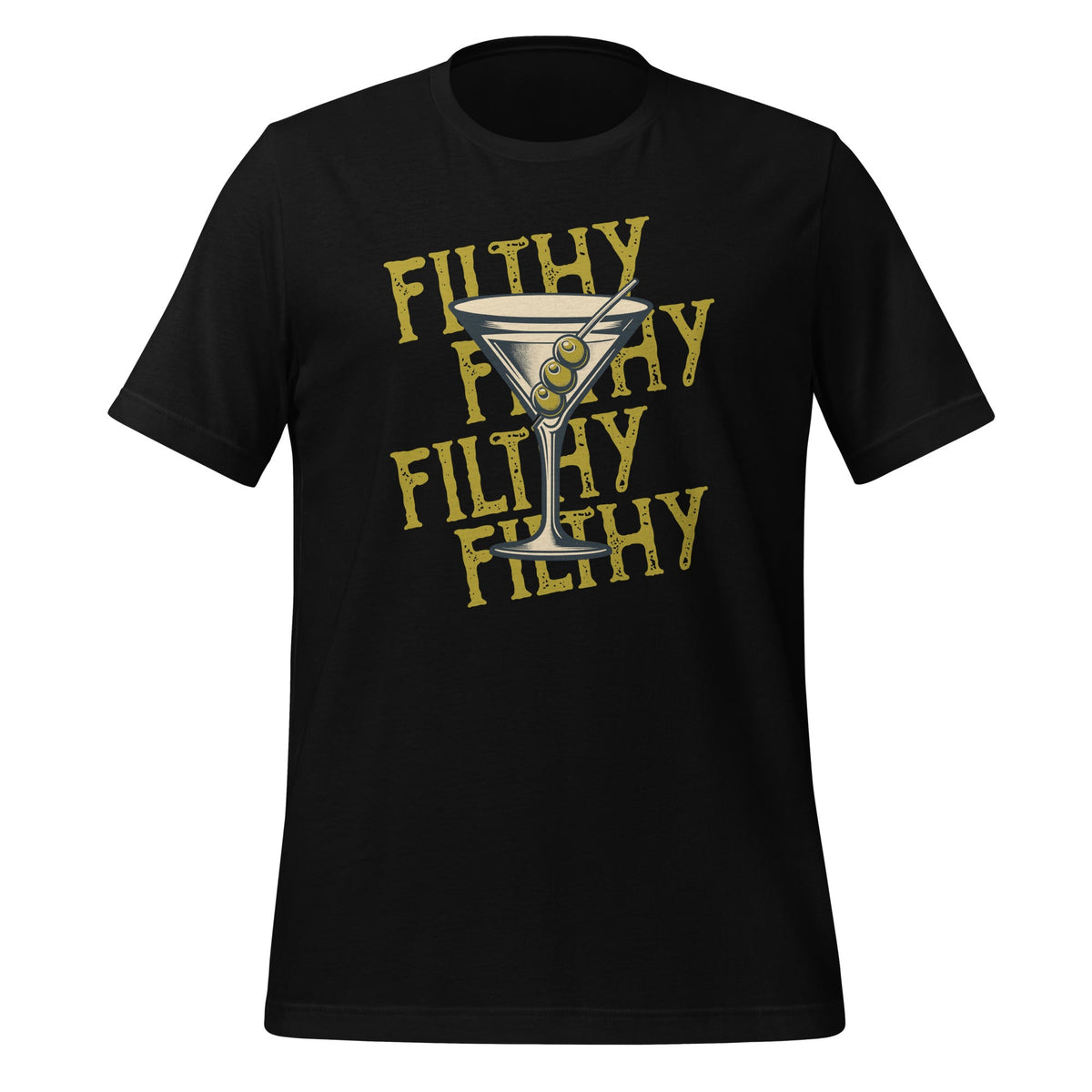 Vintage Retro Funny Filthy Martini Drinking Bar Coctails product image 1