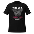 Vote As If Your Life Depends On It Human Rights Election product image 1