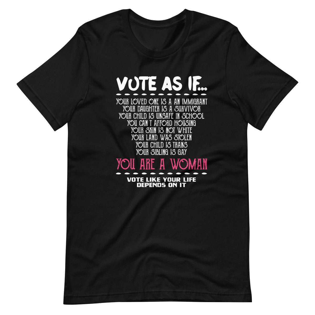 Vote As If Your Life Depends On It Human Rights Election product image 2