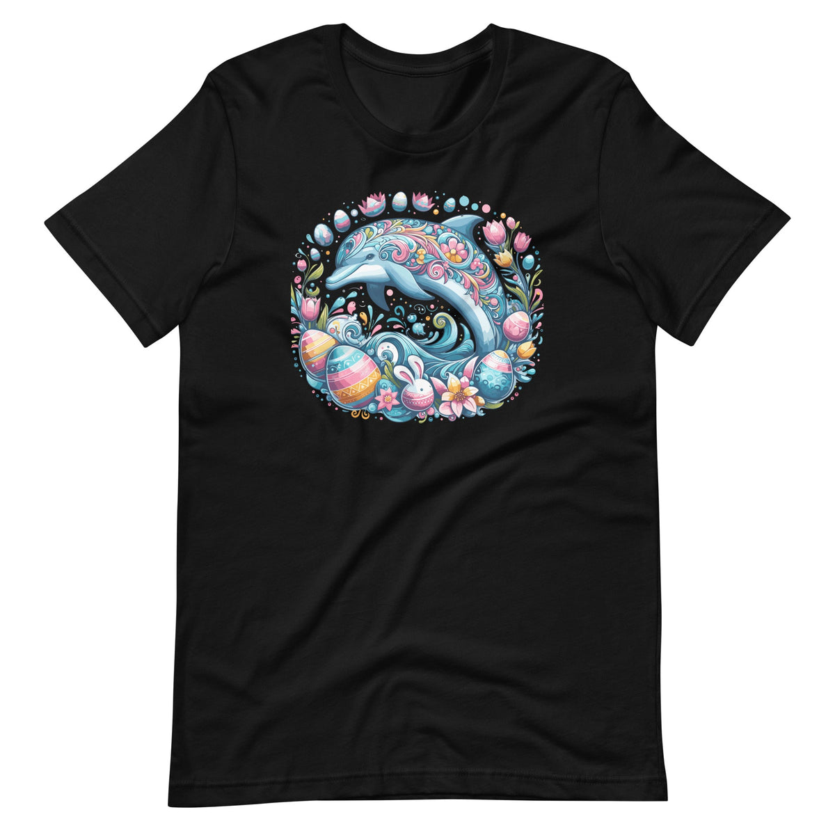 Easter Festive Illustration With Charming Dolphin Artwork product image 2
