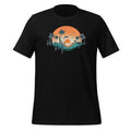 Heartbeat With Tropical Palm Trees Beach Island And Dolphin product image 1