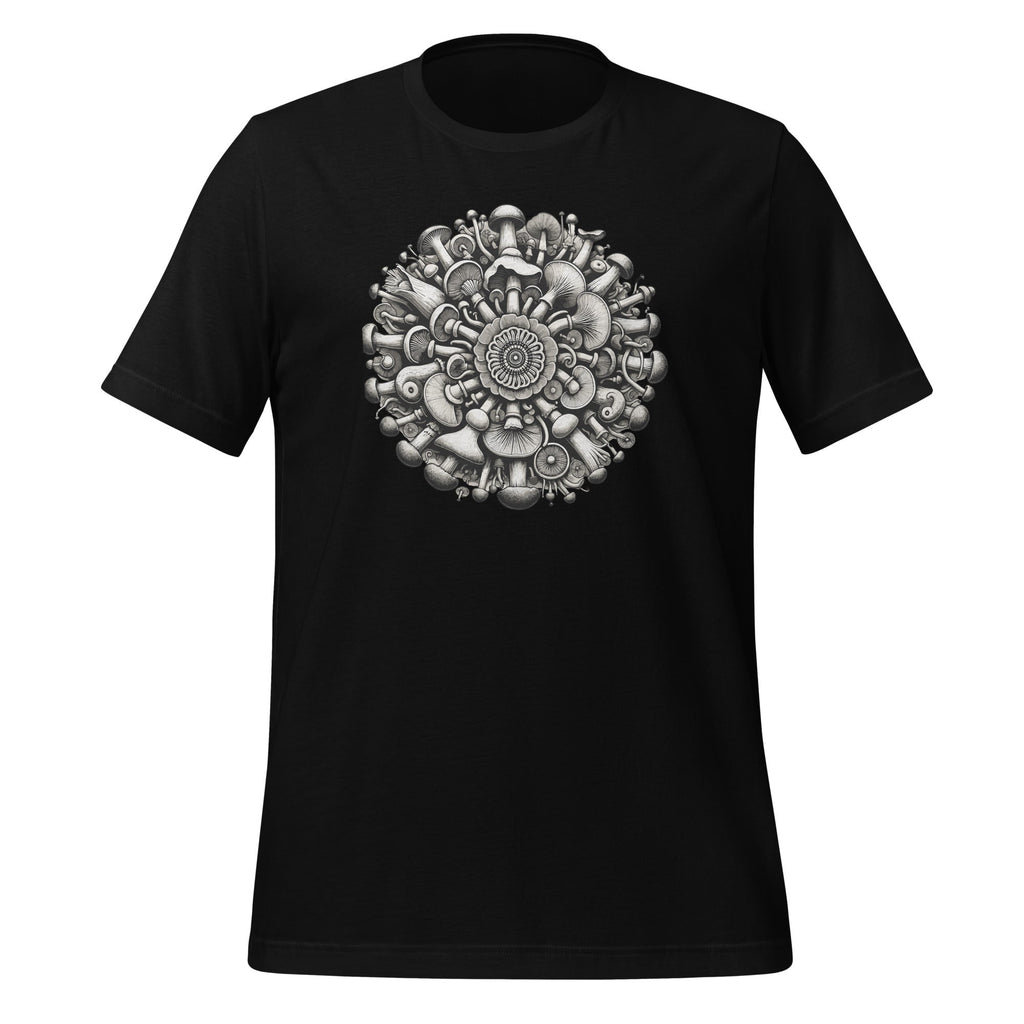 Mushroom Iris Mycology Foraging Mycologist Unisex T-Shirt product image 1