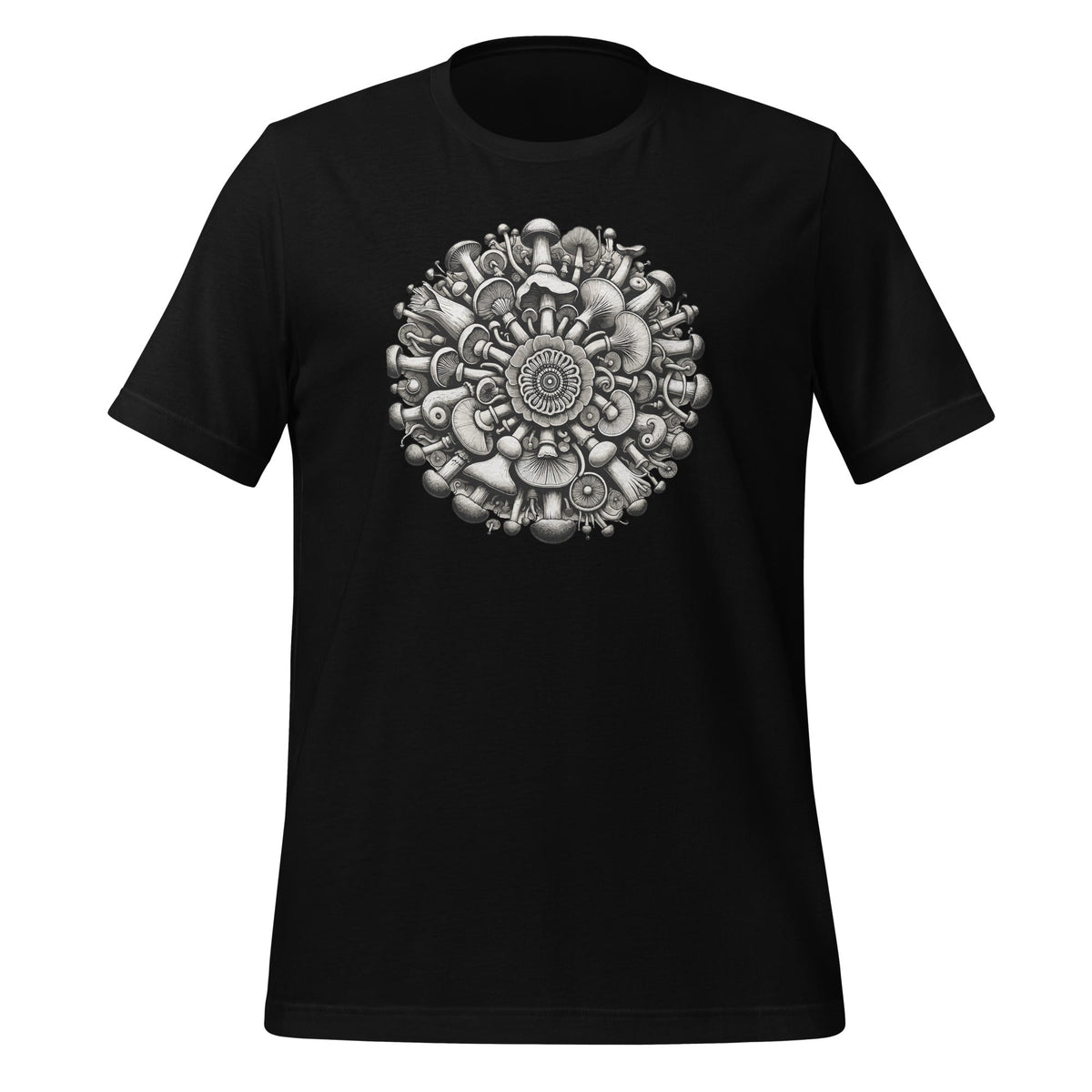 Mushroom Iris Mycology Foraging Mycologist Unisex T-Shirt product image 1