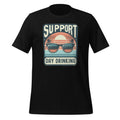 Support Day Drinking Funny Summer Beach Vacation Vintage product image 1