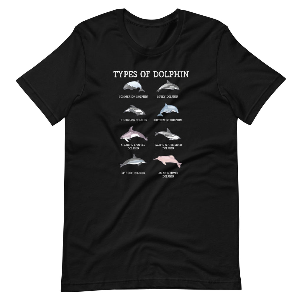 Types Of Dolphins Sea Creatures Animal Lover Dolphin Day product image 2