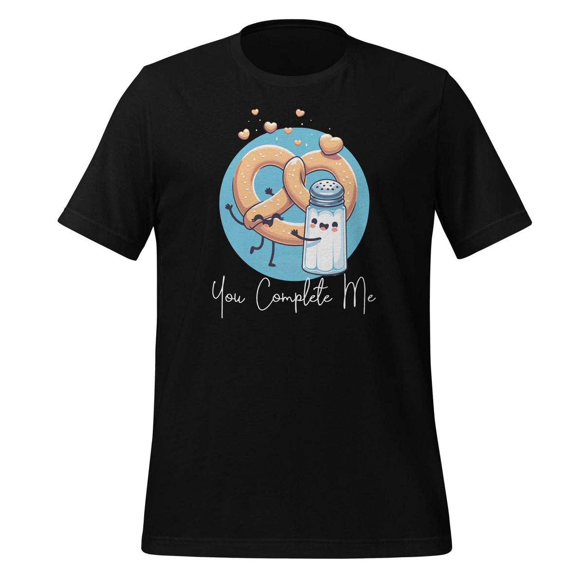 You Complete Me Salt and Soft Pretzel Funny Love Foodie product image 1