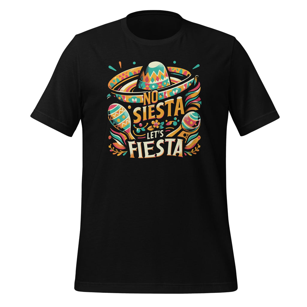 No Siesta Let's Fiesta Funny Cinco De Mayo Mexican Maracas product image 1