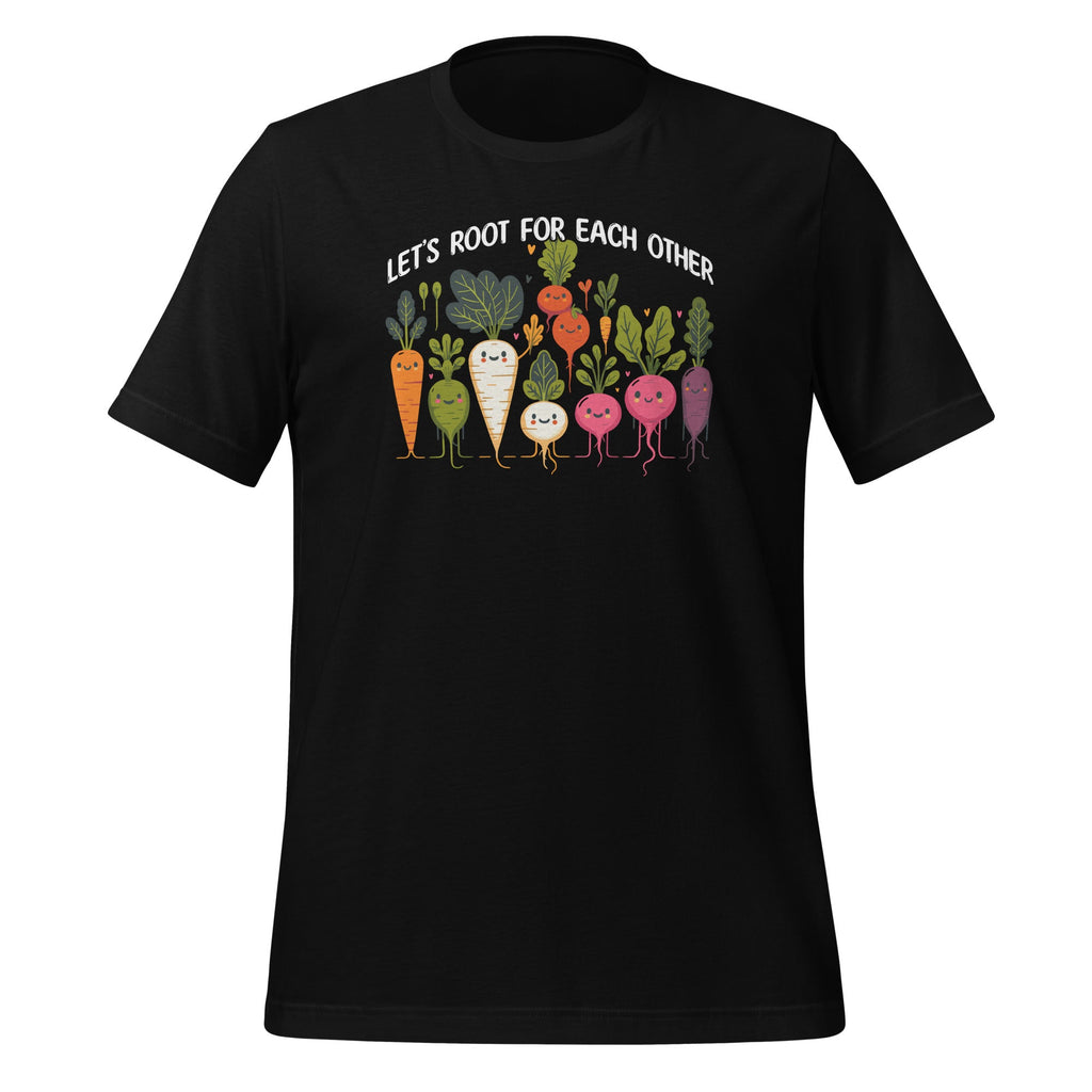 Let's Roots For Each Other Funny Vegetable Vegan Veggie product image 1