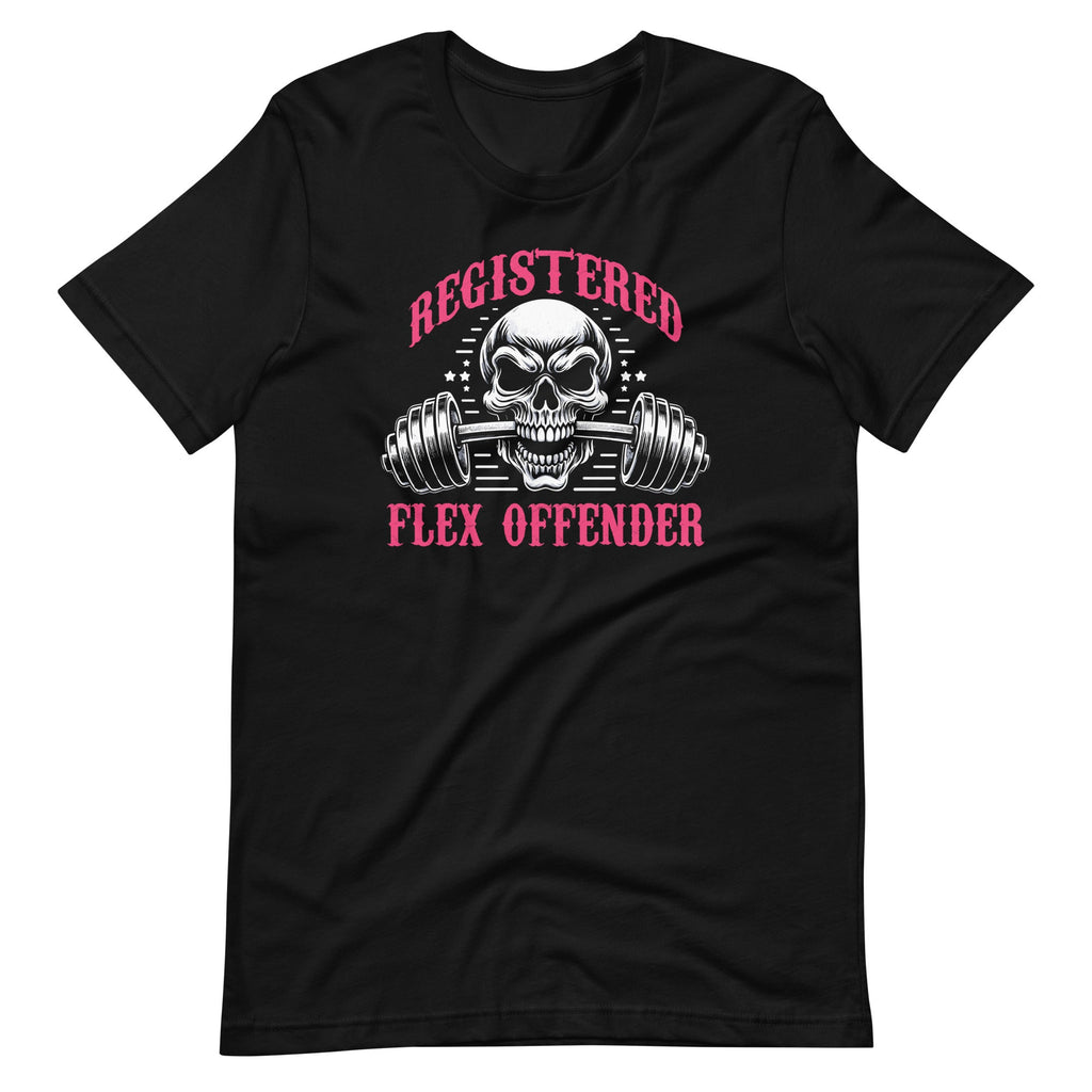 Registered Flex Offender Workout Motivation Gym Unisex product image 2