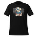 American Flag Yellow Lab Labrador 4th Of July USA Unisex product image 1