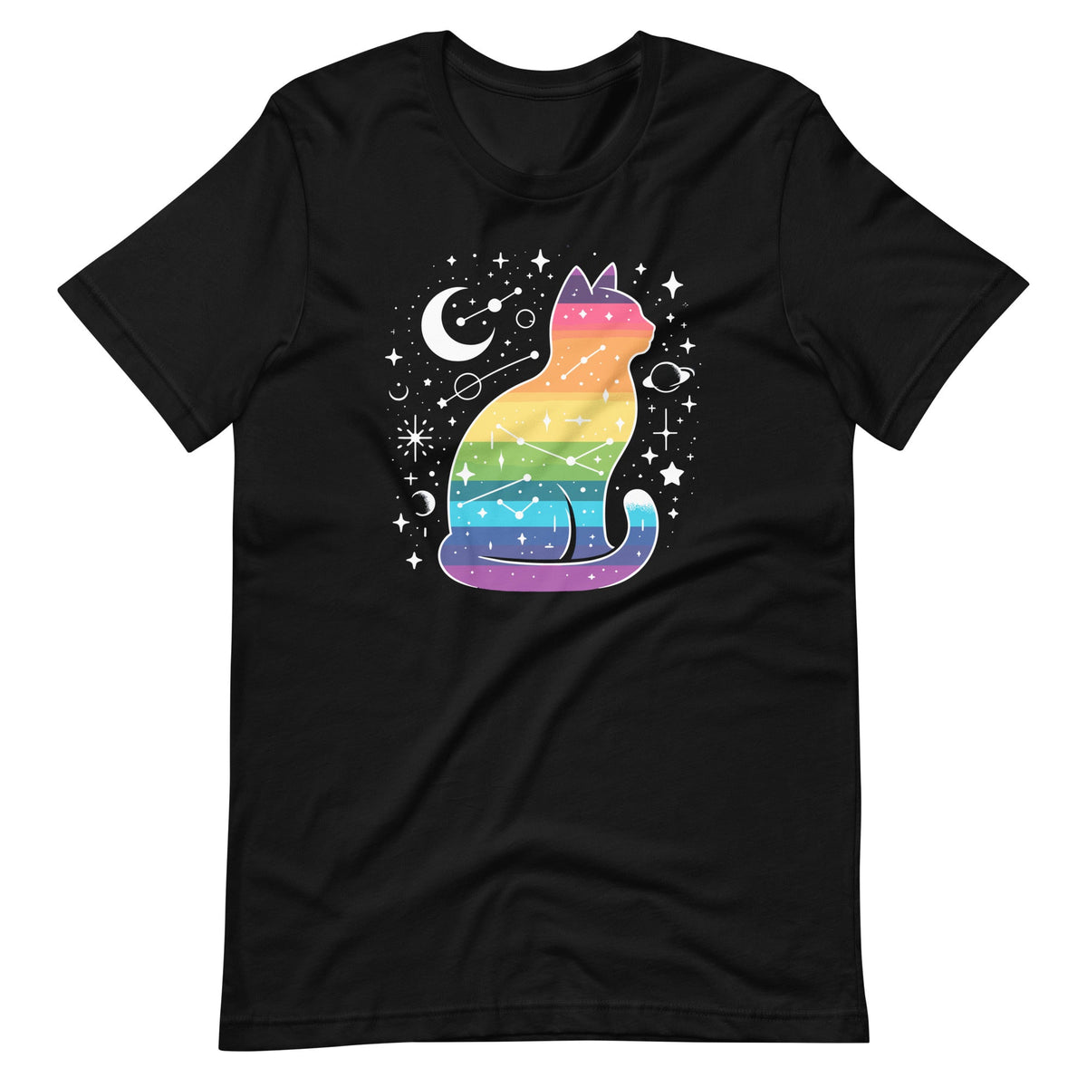 Rainbow Day Animal Cat Gay Pride Flag Colors Astronomy product image 2