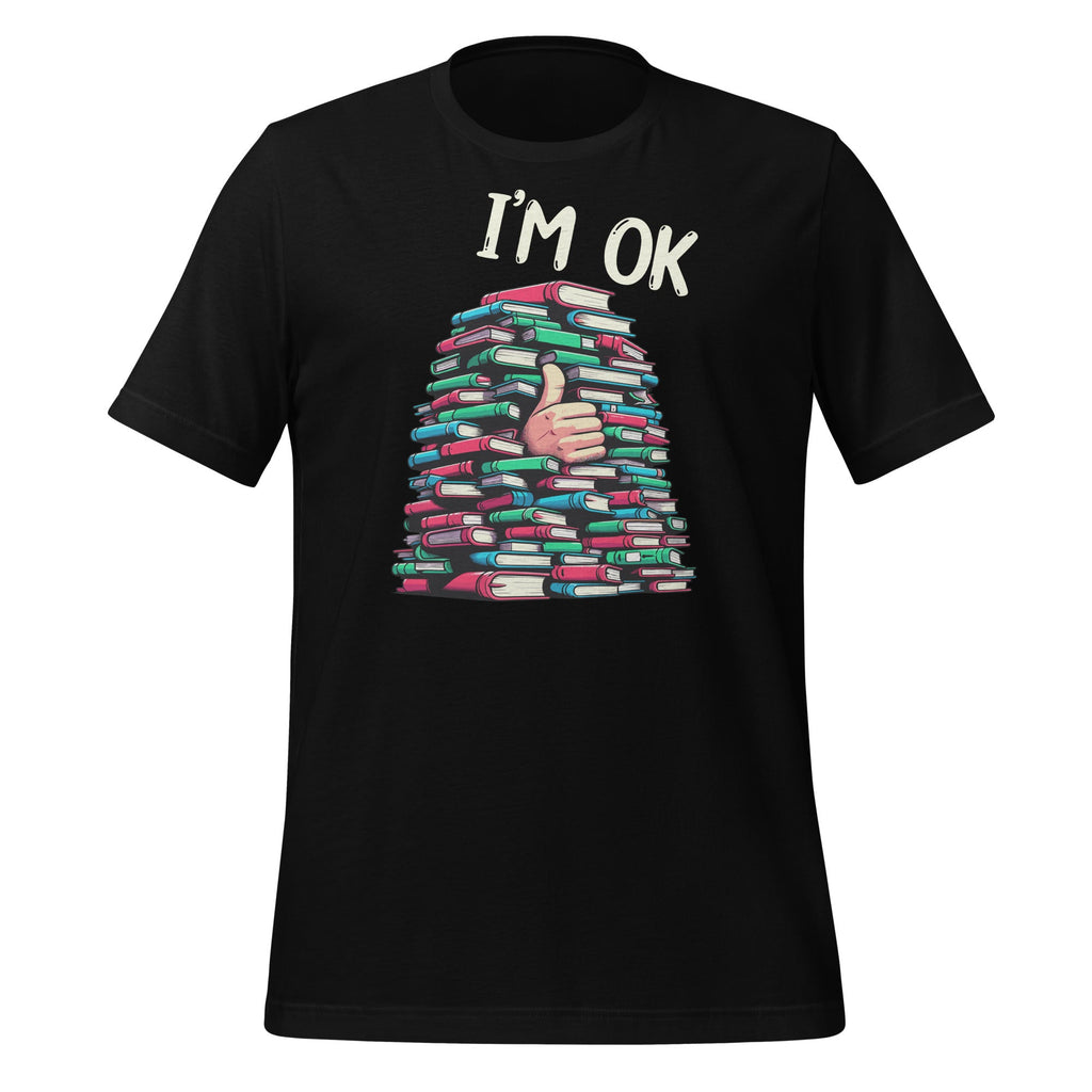 Reading Books Librarian Reader Nerd I'm Ok Teacher School product image 1