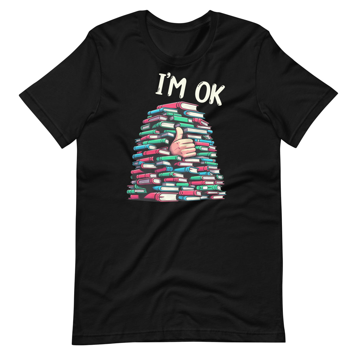 Reading Books Librarian Reader Nerd I'm Ok Teacher School product image 2
