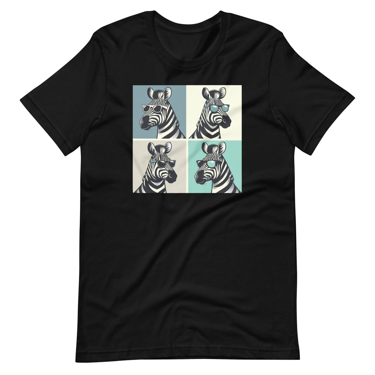 Zebra With Sunglasses Zoo Lover Funny Safari Animal Photo product image 2