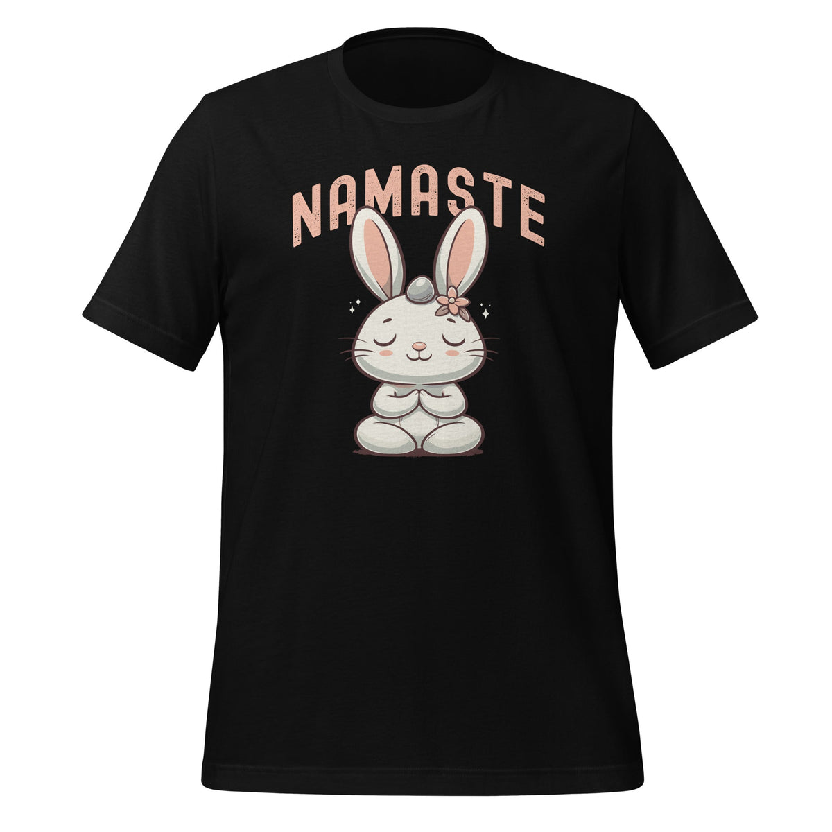 Namaste Easter Rabbit Zen Yoga Inner Peace Spiritual Unisex product image 1