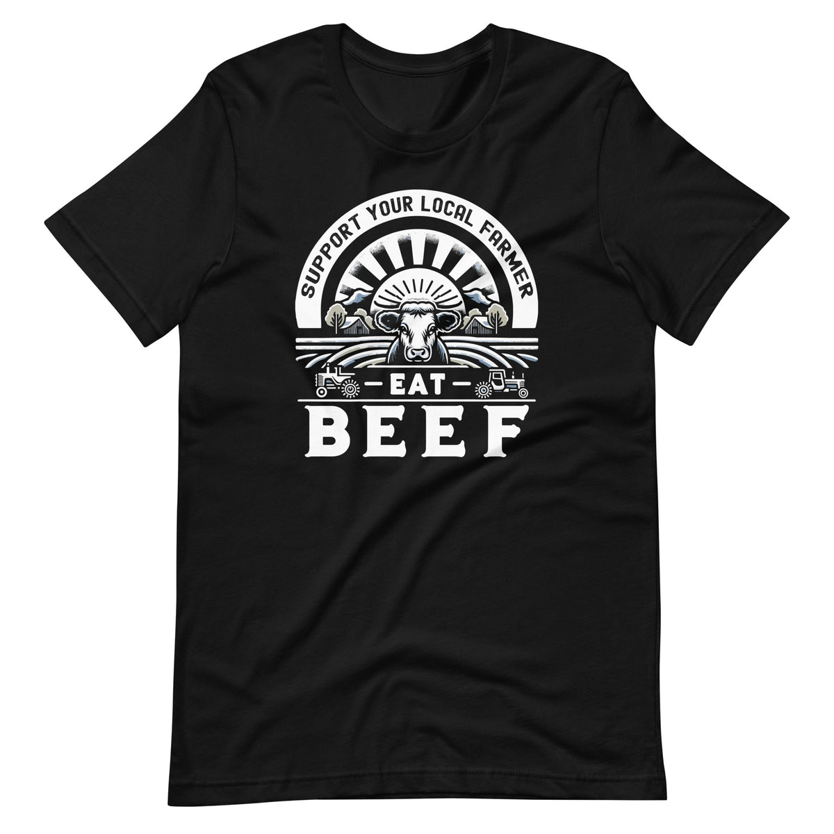 Support Your Local Farmer Eat Beef Funny Farming Market product image 2