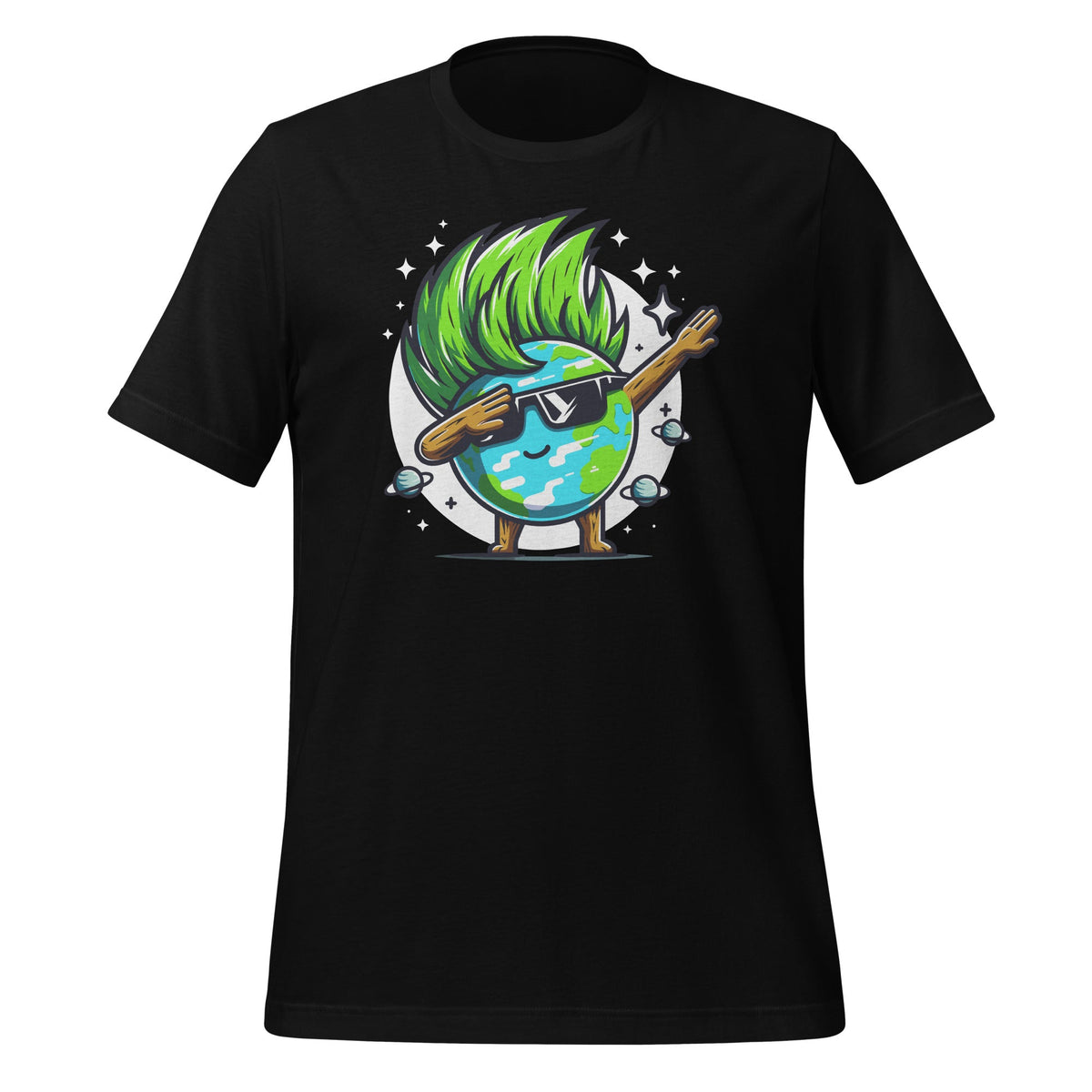 Dabbing Earth Mohawk Trees Day Dance Dancing Planet Unisex product image 1