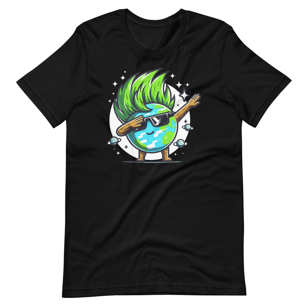 Dabbing Earth Mohawk Trees Day Dance Dancing Planet Unisex product image 2
