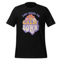 You Need To Calm Down Cool Groovy Funny Retro Unisex T-Shirt product image 1